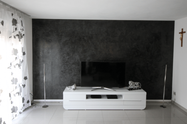 Wohnzimmerwand: Die moderne fugenlose Wandgestaltung | Malerbetrieb Ingo Häusler Heilbronn